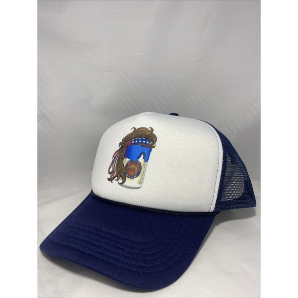 Miller Beer Trucker Hat Mesh Hat snapback hat adjustable - Picture 3 of 5